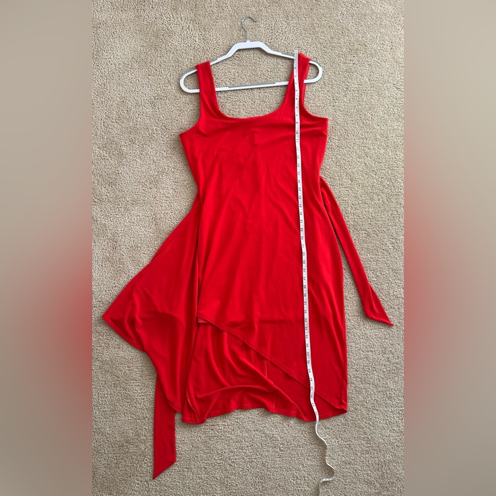 Express Vibrant Red Dress